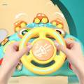 Kids Steering Wheel Toy Interactive Baby Musical Toys for Birthday Gift Kids. 