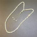 Crystal Tasbih 100 Prayer Beads-(Color -White). 