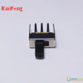 Slide Switch 2 Positions 6 Pin PCB Mount Long Knob-5pcs. 