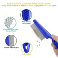 Rabbit Grooming Brush Small Pet Hair Remover Flea Comb Shampoo Bath Brush for Rabbit Hamster Guinea Pig Cleaning Tool.