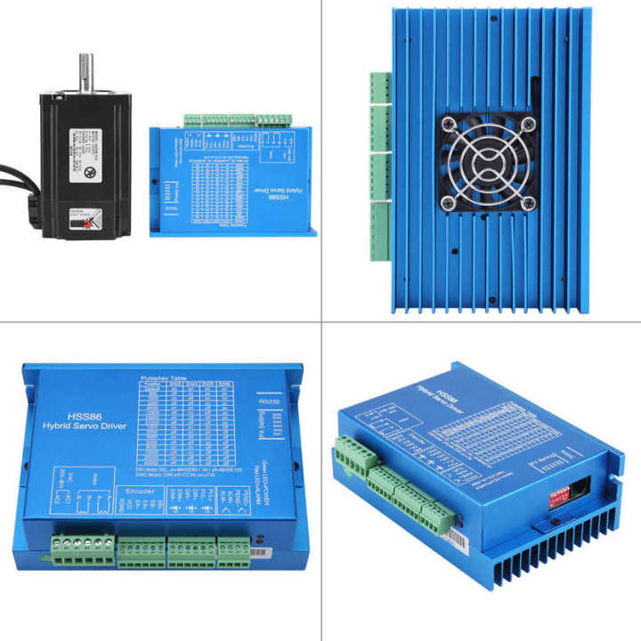 HSS86 Hybrid Servo Driver + Closed-Loop High Speed Stepper Motor 8N.m Kit
