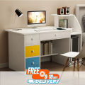 Computer Table, Writing Desk, Study Desk, Home Office Desk, Office Table, Laptop Table with Drawer - Modern Home Furniture. 