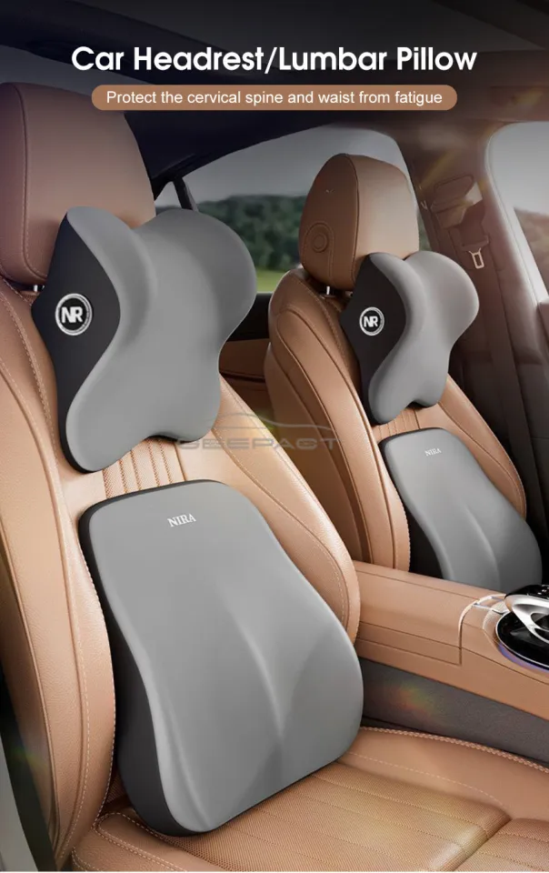 Pillow For Neck Pain GR Car Headrest Lumbar Support Cushion