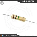 100Pcs - 1M Ohm (1 Mega/Million Ohm) Resistor 5% Tolerance 1/4 Watt(0.25 Watt) Carbon Film Fixed Resistors 2 Pin Leads for Passive Components Electronics Circuitry & Parts.. 