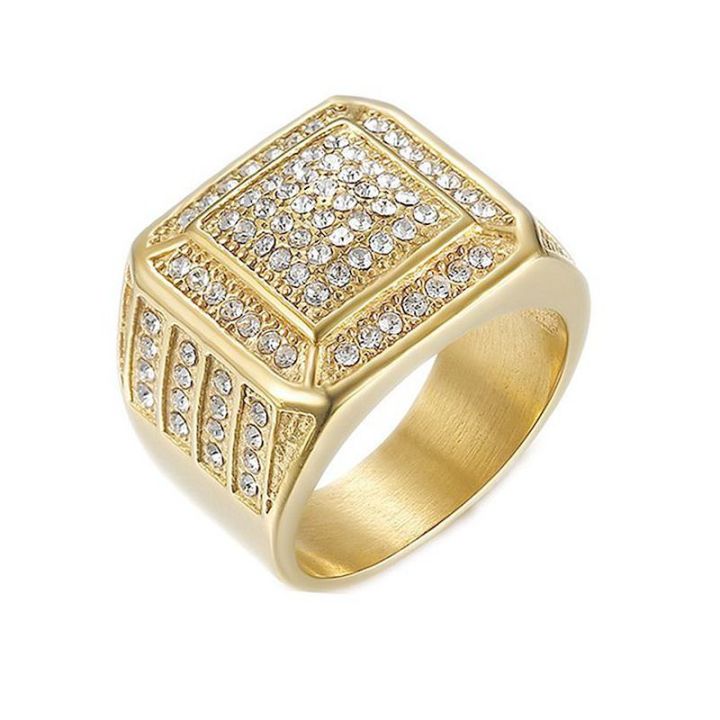 Hip%20Hop%20Rhinestone%20Men%20Bling%20Luxury%20Stainless%20Steel%20King%20Gold%20Plated%20Ring%20Pave%20Setting%20CZ%20Wedding%20Engagement%20Rings%20Top%20Quality%20-%20Image%207