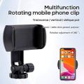 Multifunction 360° Tripod mount Clip for Smart Phone. 