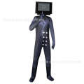 New speaker cosplay costume 3D printed adult and children's tight fitting long sleeved jumpsuit Halloween set. 