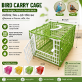 Small Folding Birds Carrying Cage | Portable Lightweight Travel Cage for Pigeons, Budgerigars, Cockatiels, Parrots, and More | Ideal for Transport and Temporary Housing - Bangladesh. 