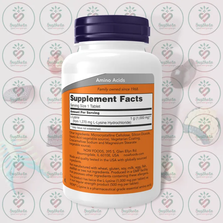 NOW%20Double%20Strength%20L-Lysine%20%E2%80%93%201000%20mg%20%E2%80%93%20100%20Tablets%20%E2%80%93%20with%20Pharmaceutical%20Grade%20Formula%20%E2%80%93%20for%20Collagen%20Synthesis%20&%20Immune%20Support%20-%20Image%203
