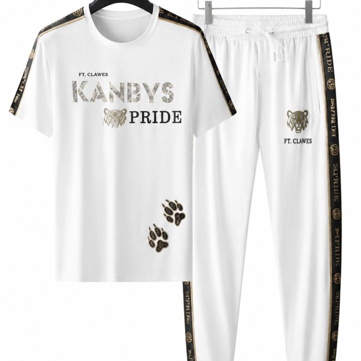 New%20Stylist%20Printed%20Cotton%20Half%20Sleeve%20T-Shirt%20&%20Full%20Pant%20(%20Combo%20Set%20)%20For%20Men%20-%20Image%203
