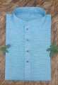 Khadi Cotton Semi Long Panjabi for Menz Fashion. 