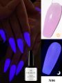 10ml Neon Fluorescent Night Light Nail Polish Gel, Uv Gel, Luminous Removable Semi-Permanent Polish, Nail Salon Diy Nail Art.