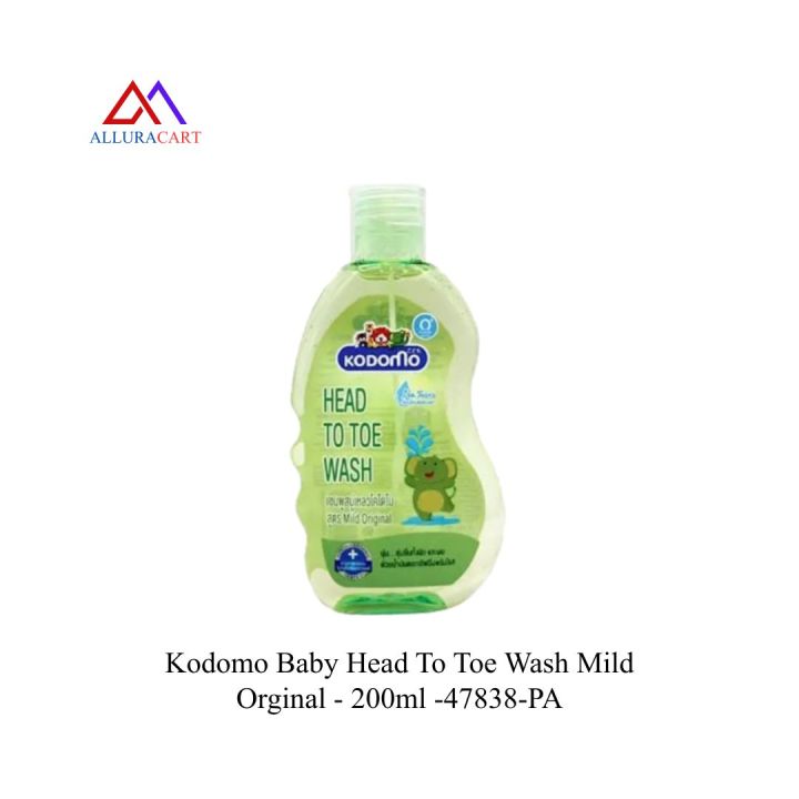 Kodomo Baby Head To Toe Wash Mild Orginal - 200ml -47838-PA