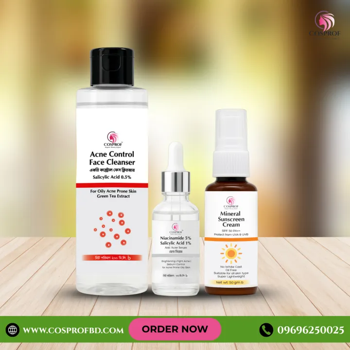 Acne%20care%20combo%20Salicylic%20face%20cleanser%20200%20ml%20Niacinamide%20serum%2030%20ml%20Sunscreen%20cream%2050%20gm%20-%20Image%203