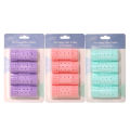 6pcs Sizes Hairdressing Hair Curler Rollers Home Use DIY Magic Double Layer Styling Roller Roll Curler Hair Styling Tools Hair Rollers with Clips Snap Hair Curlers Steam Perm Rod Hairdressing Salon & Home Use DIY Magic Rollers Air Bang Curler. 