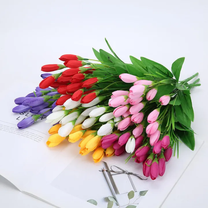 Decorative%20Artificial%20Tulip%20Bouquet%20Vibrant%2021%20Heads%20Faux%20Artificial%20%20Tulip%20Flowers%20Silk%20Bouquet%20Artificial%20Tulip%20Flowers%20for%20Home%20Decor%20Wedding%20Decoration%20Garden%20Ornament%20Event%20Florals%20Gift%20Item%20-%20Image%204