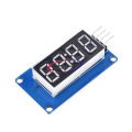1pcs 4 Bit TM1637 7 Segments Digital Display Tube Red 4-Digit LED Display Module Board For Arduino Diy LED Display Board. 