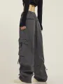 Vintage 90S Oversized Baggy Cargo Pants Women Fashion Low Waist Trousers Four Seasons Overalls Straight Jeans Women Fairycore. 