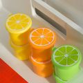 Making Ice Box Cylinder Ice Cube Mold Lemon Pattern Easy To Demold Ice Cube Maker with Lid Making Ice Cup. 