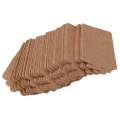 100 Pcs Kraft Paper Label Price Wedding Party Gift Card Packaging Labels.