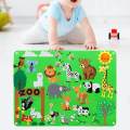 Busy Board for 1-5 Years Old Toddlers, Montessori Felt Sensory Toys, Toddler Preschool Learning Activities Travel Toy for Kids. 