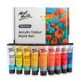 Mont Marte Signature 36ml Acrylic Paint Set - Vibrant 18-Color Non-Toxic & Long-Lasting.