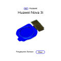 For Huawei Nova 3i Blue Color Fingerprint Scanner Replacement Parts. 