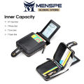 MENSPE Short Wallet Folding Leather Purse Men Wallet Soft PU Wallet Man Paragraphs Short Wallet Multi-Card Position ID Credit Cards Holders Coin Bag Business Wallets. 