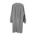 Casual Cardigan Long Knitted Cardigan Women Tops Mujer Vintage Loose Sweater Coat Solid Oversized Jumper Korean Fashion Clothes.