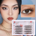 Individual Fox Eye Effect Fluffy False Eyelashes Reusable Natural Thick Long Single Cluster Lash Extension Eyes Makeup. 
