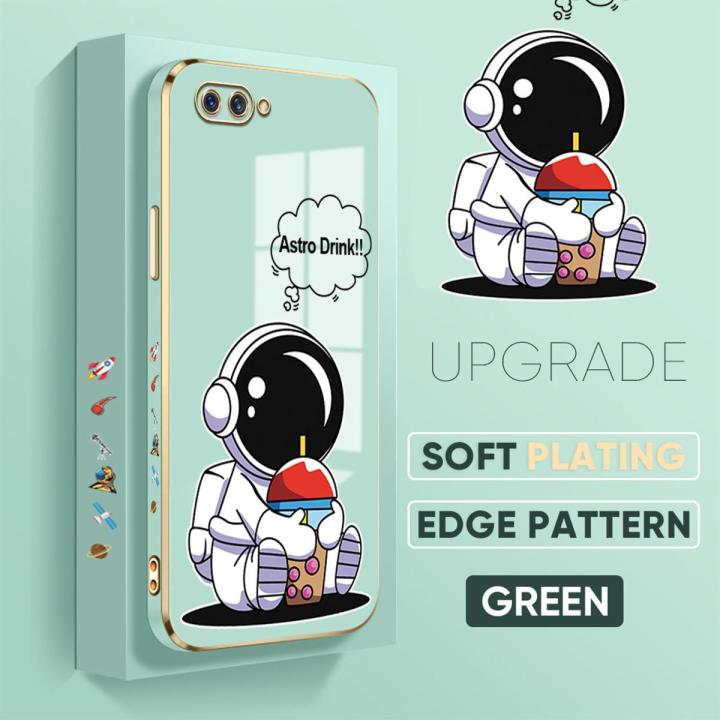 TA for OPPO A12E A3S Realme C1 Back Cover Free Lanyard Cute - Main Image