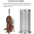 Coffee Filter 304 Top Food Grade Stainless Steel Tea Cold Brew Coffee Maker Reu Strainer Mesh Wide Mouth Mason Jar Filter. 