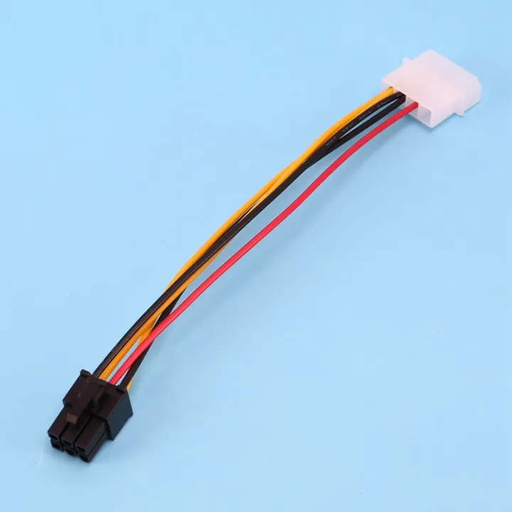 4X%204-Pin%20Male%20to%206-Pin%20Female%20Socket%20Power%20Cable%20for%20PCIe%20PCI%20Express%20Adapter%20-%20Image%203