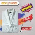 Luxurious Bathrobe, 100% Cotton Adult Bathrobe SPA Bath Robe, So Soft & Comfortable. 