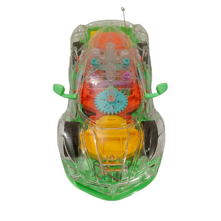 Transparent%20Gear%20Toy%20Car%20for%20Kid,%20Remote%20Control%20And%20Rechargeable%20High%20Speed%20-%20Image%202