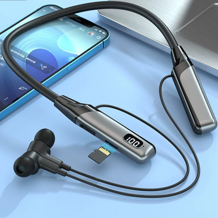 ZT Plus 200 Wireless Neckband Earphones Deep Bass Sports Bluetooth Headset