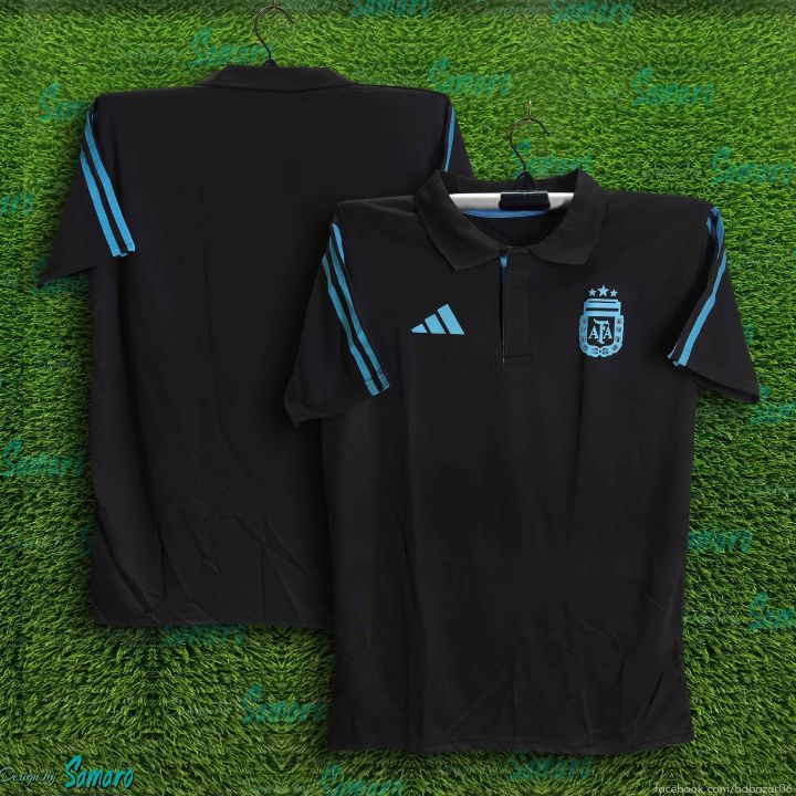 Argentina%20World%20Cup%20Jersey%202026/27%20Thai%20Premium%20Football%20Jersey%20For%20Men%20-%20Half%20Sleeve%20Collar%20Polo%20-%20Argentina%20Coach%20Jersey%202026%20-%20Image%204