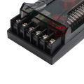 Car Speaker Frequency Divider, 2 Way Car Audio Crossover Universal Overcurrent Protection Reasonable Wiring for Automotive. 