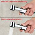Self Cleaning Stainless Steel Bathroom Hose Shower Head Handheld Hose Spray Muslim Shattaf Sprayer Kit Toilet Douche Bidet. 