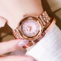 Meibin Fashion Steel Strap Life Waterproof Quartz Watch, Ideal choice for Gifts.