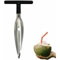 Silver Coconut Cutter - Durable and Efficient Tool for Cutting Coconuts with Precision and Ease. 