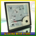 AC ANALOG VOLTAGE METER 0-500 VOLT / AC PANEL VOLT METER SQUARE.