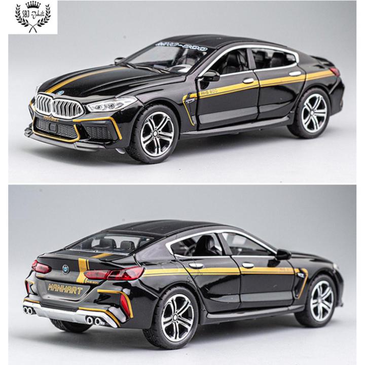 1:32 M8 MH8 Diecast Alloy Car Model And Toy Metal Vehicles Car Model Collection Sound And Light High Simulation Kids Toy Gift