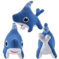11 Inch Shark Dog Plush Toy Shark Dog Stuffed Animals Blue Shark Stuffed Animals Plushies for Baby Boys Girls Kid Birthday Gift. 