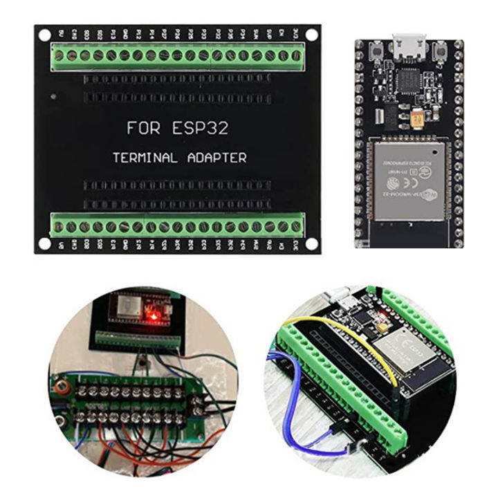 38 Pin ESP32 Breakout Board For ESP32 Development Board 2.4 GHz Wifi ...