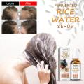 Men Beauty & Health Hair Growth Repair Damaged Hair Fermented Rice Water Serum Nourishing Hair Essential Oil.