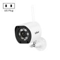 SriHome SH034 5.0MP Mini Dual 2.4 / 5G WiFi Outdoor IP66 Waterproof Video Surveillance Color Night Vision Security CCTV Cam, Plug Type:US Plug. 
