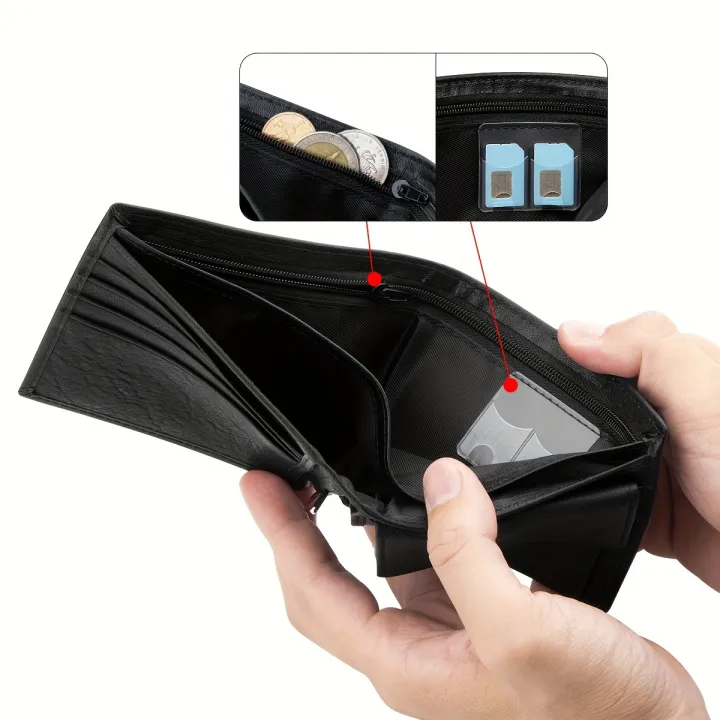 1pc%20Men's%20Shielded%20RFID%20Wallet,%20Top%20Layer%20Cowhide%20Credit%20Card%20Holder,%20With%20Auspicious%20Deer%20Head%20Metal%20Label%20Wallet,%20Large%20Capacity%20Bag%20-%20Image%206