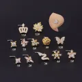 1PC 20G Stainless Steel L Shaped Nose Studs Nose Ring for Women Fashion Snake Butterfly CZ Nose Stud Screw Nose Piercing Jewelry. 