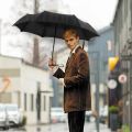 Fully Automatic Travel Umbrella Windproof 8 Ribs Compact Umbrella Small Portable Umbrella for Car Backpack. 